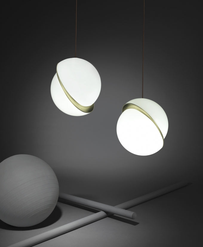 Cavira minimalistisk pendel i glas