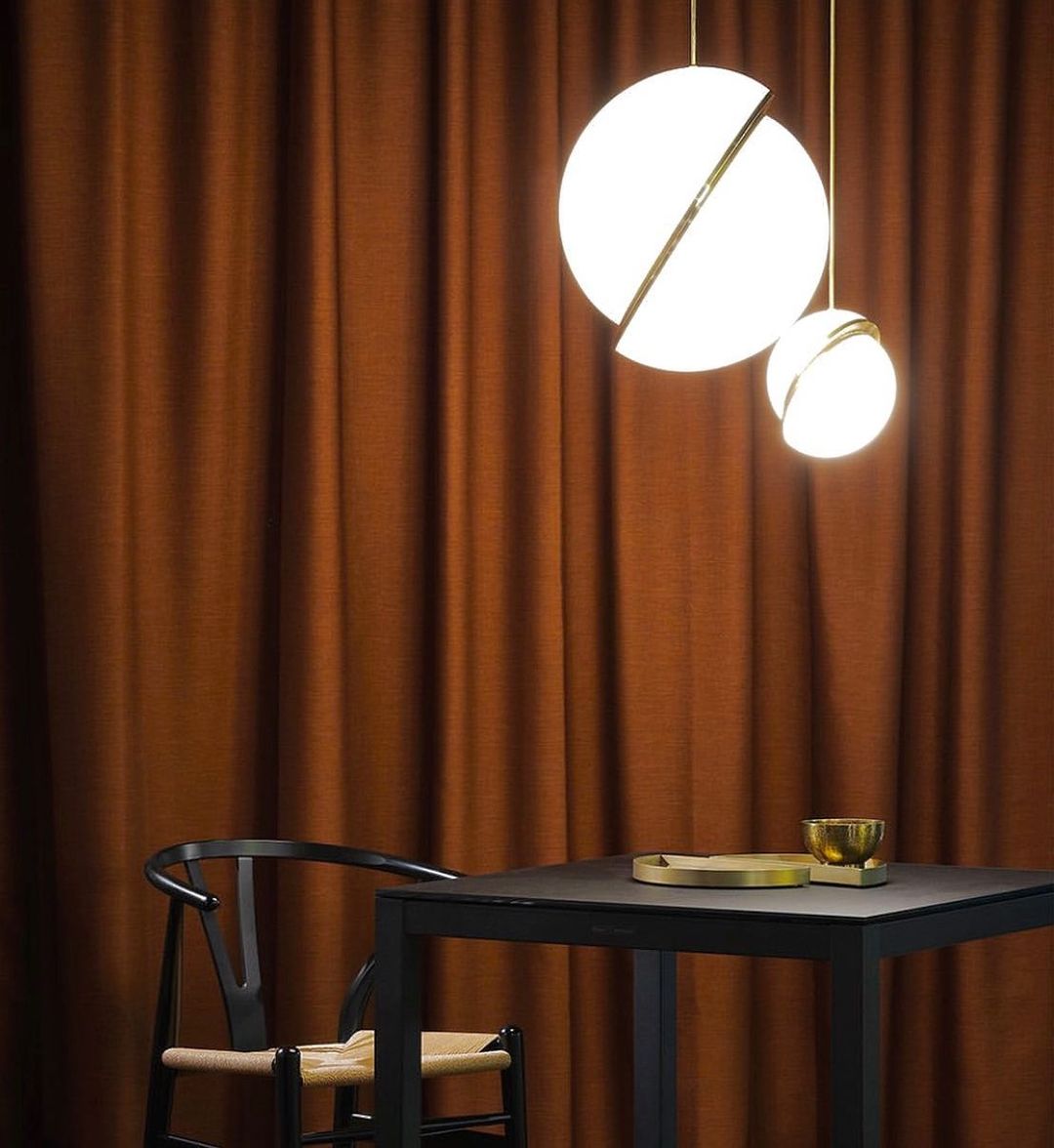 Cavira minimalistisk pendel i glas