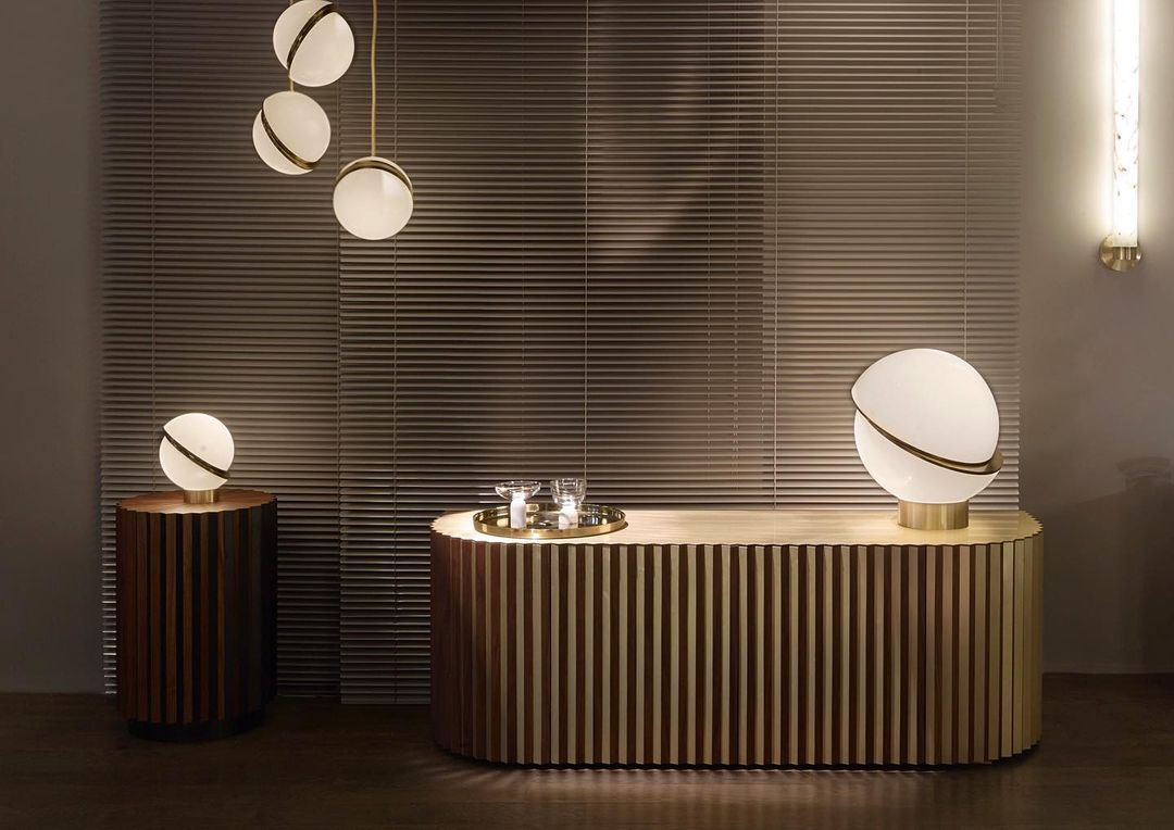 Cavira minimalistisk pendel i glas