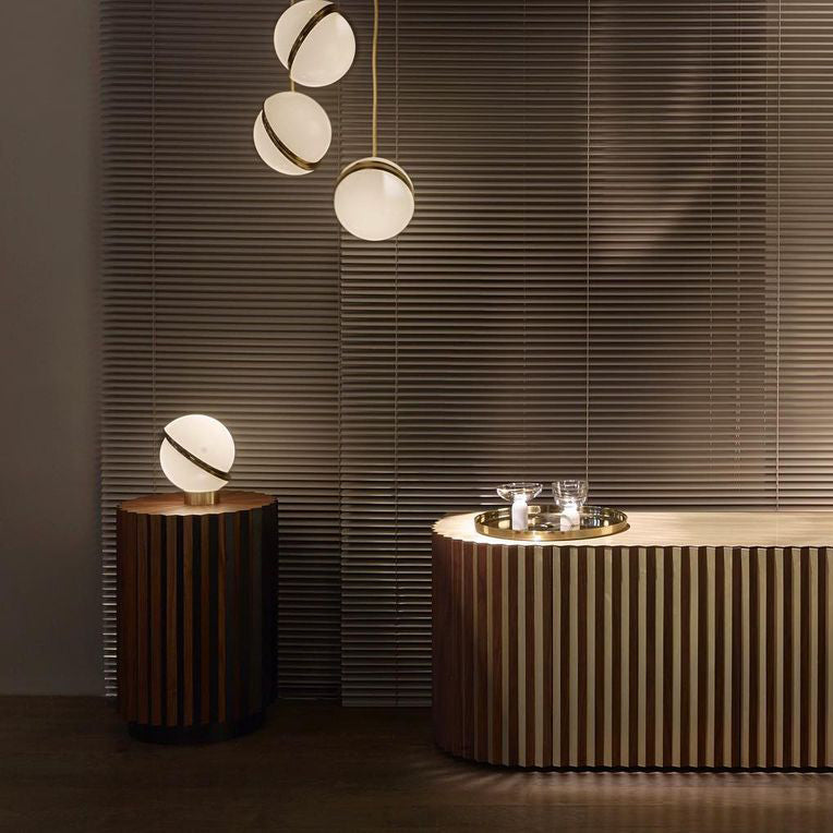 Candeeiro de mesa futurista Solaria