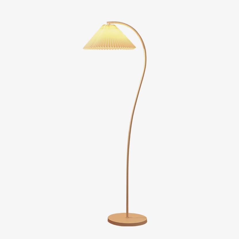 Fyrel minimalistisk gulvlampe i stof