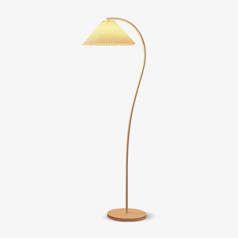 Fyrel minimalistisk gulvlampe i stof