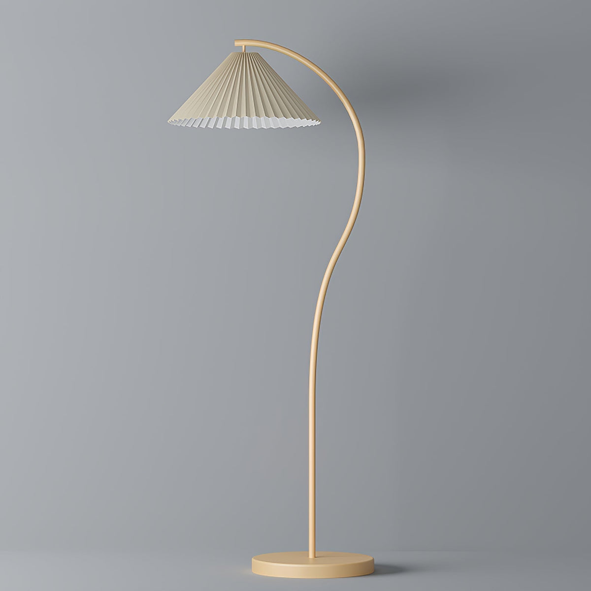 Fyrel minimalistisk gulvlampe i stof