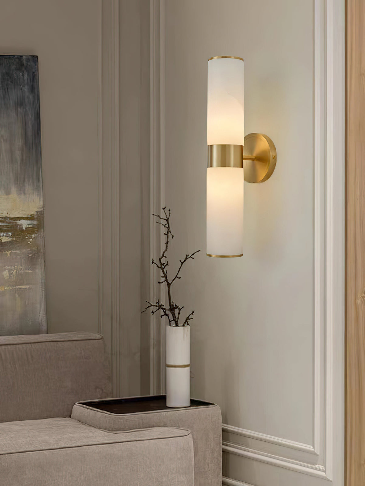 Terielielle vägglampa