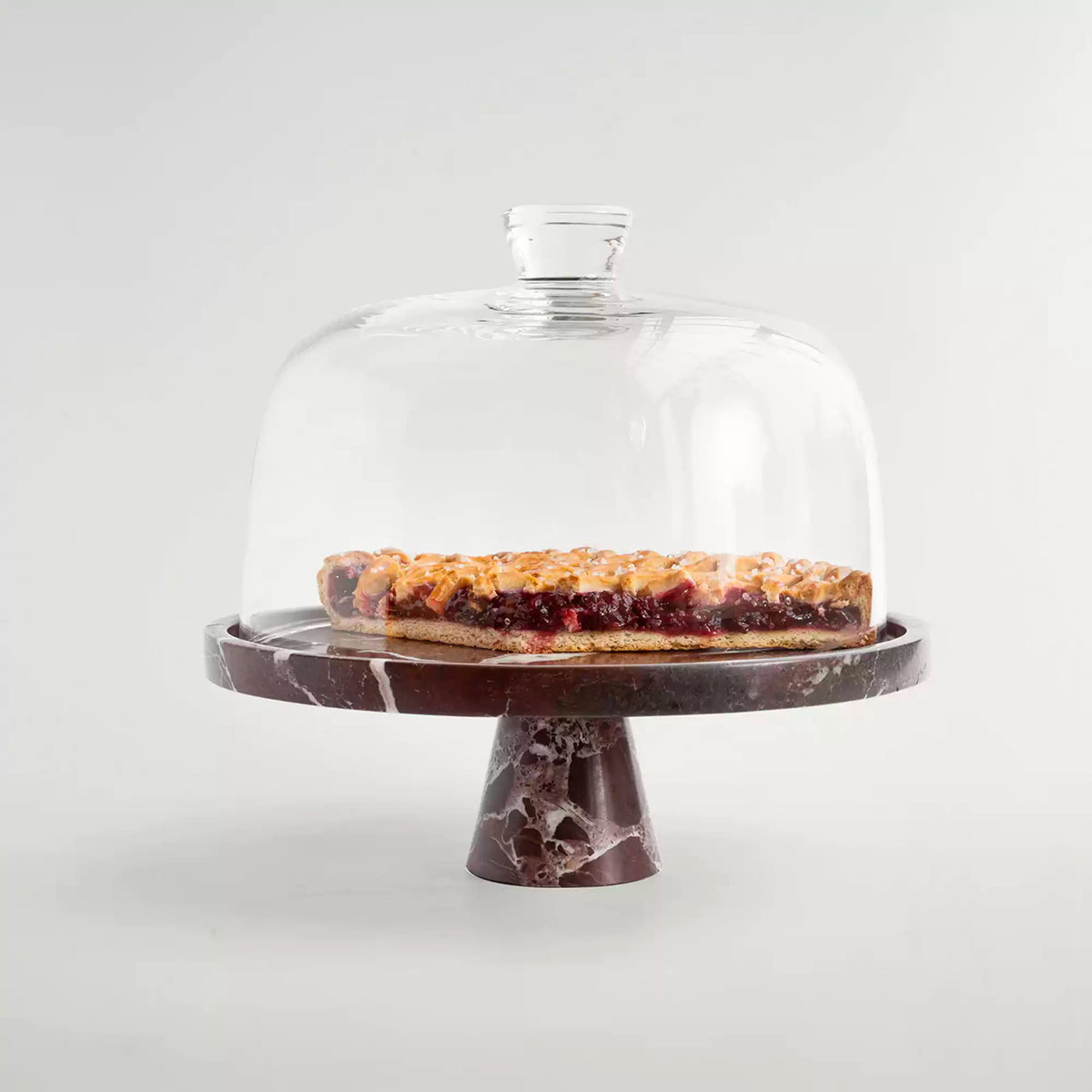 Tabuleiro de pedestal em mármore Marquina Tesk