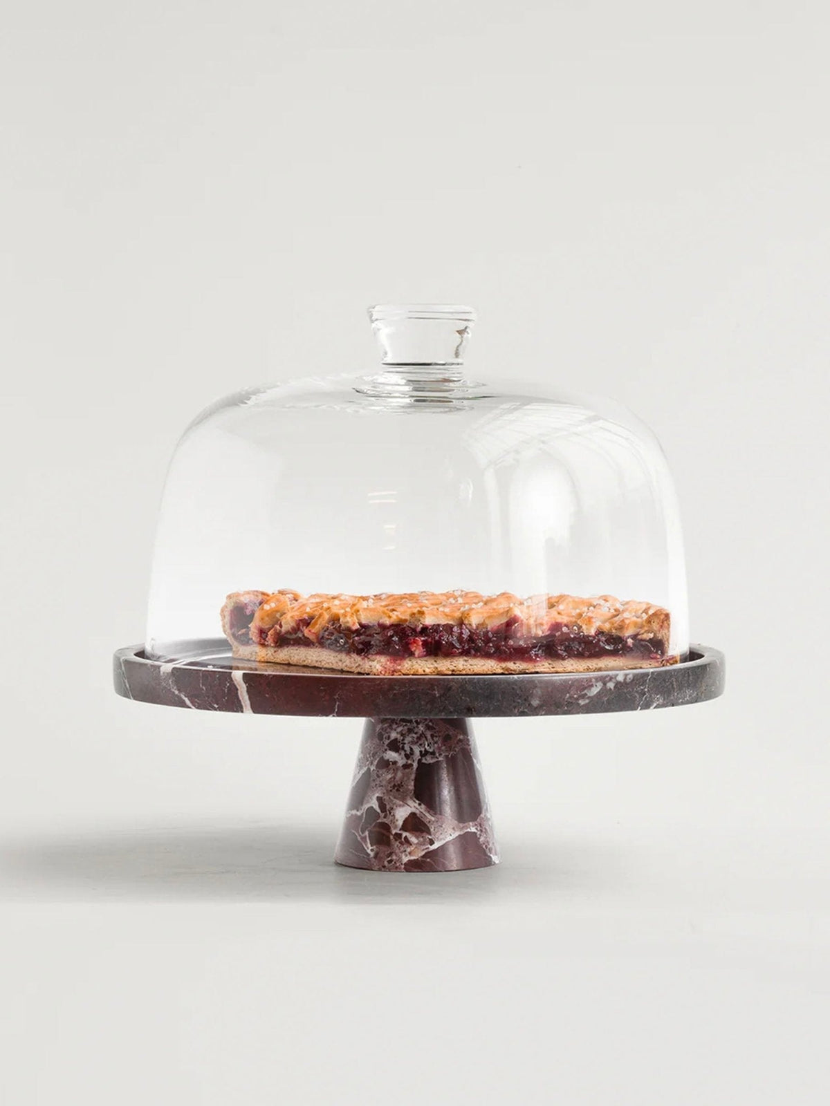 Tabuleiro de pedestal em mármore Marquina Tesk