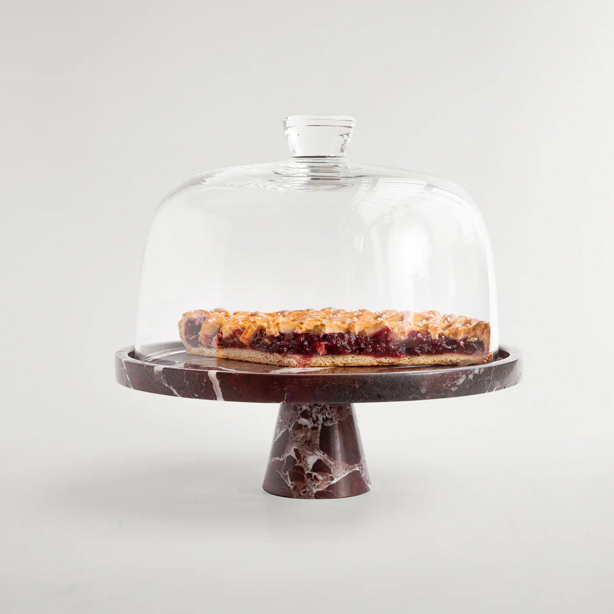 Tabuleiro de pedestal em mármore Marquina Tesk