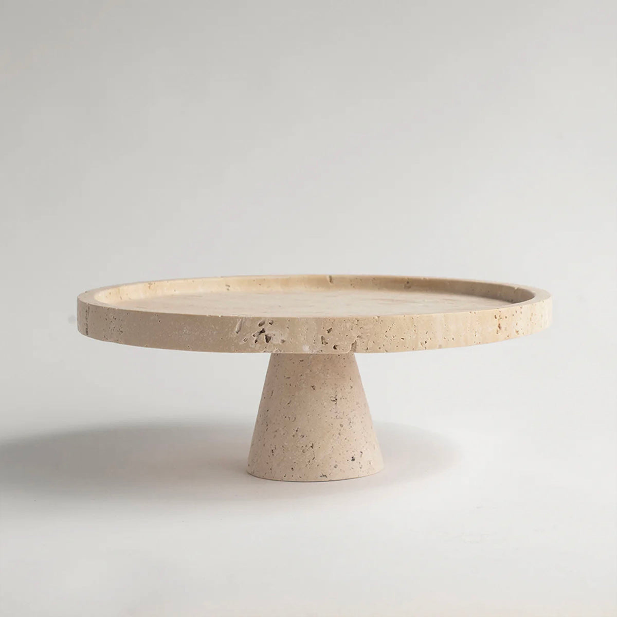 Tabuleiro de pedestal em mármore Marquina Tesk
