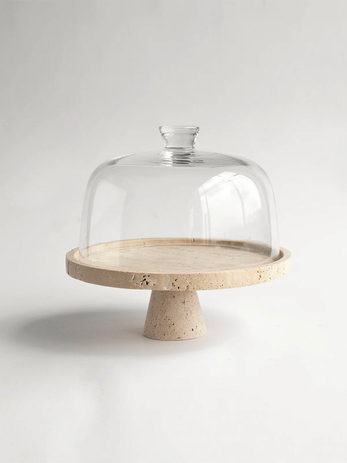 Tabuleiro de pedestal em mármore Marquina Tesk