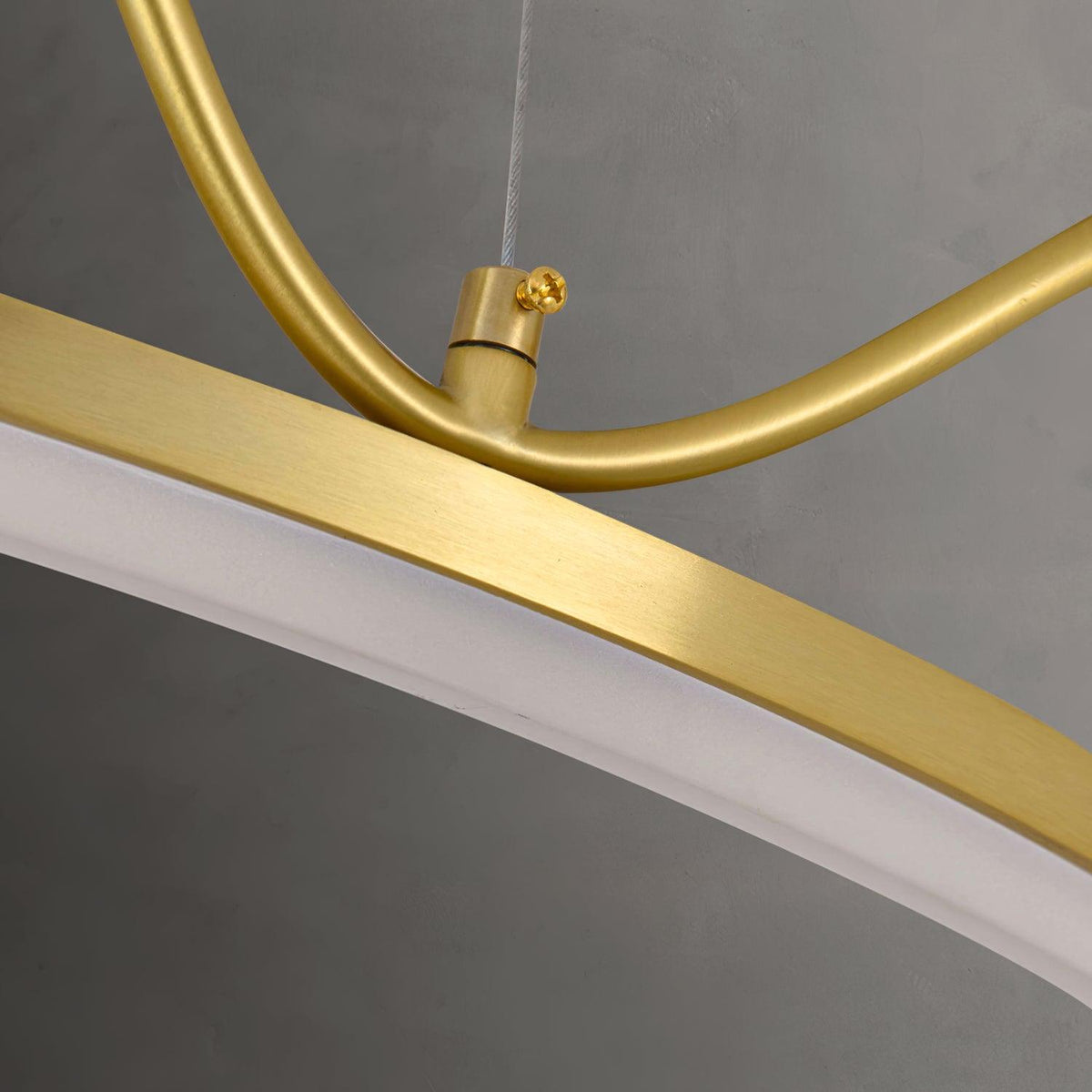 Candelabro moderno de vidro luxuoso Lioriora