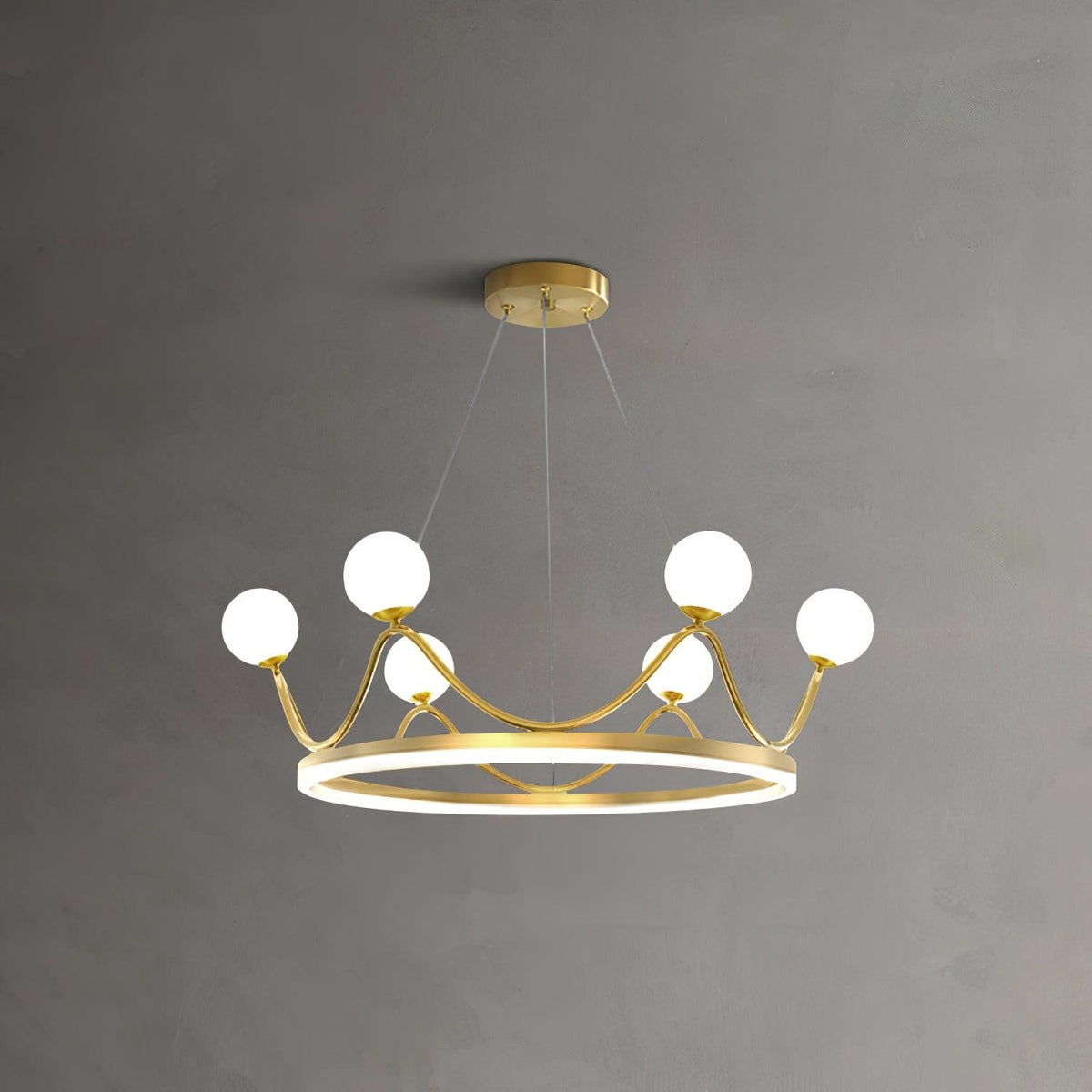 Candelabro moderno de vidro luxuoso Lioriora