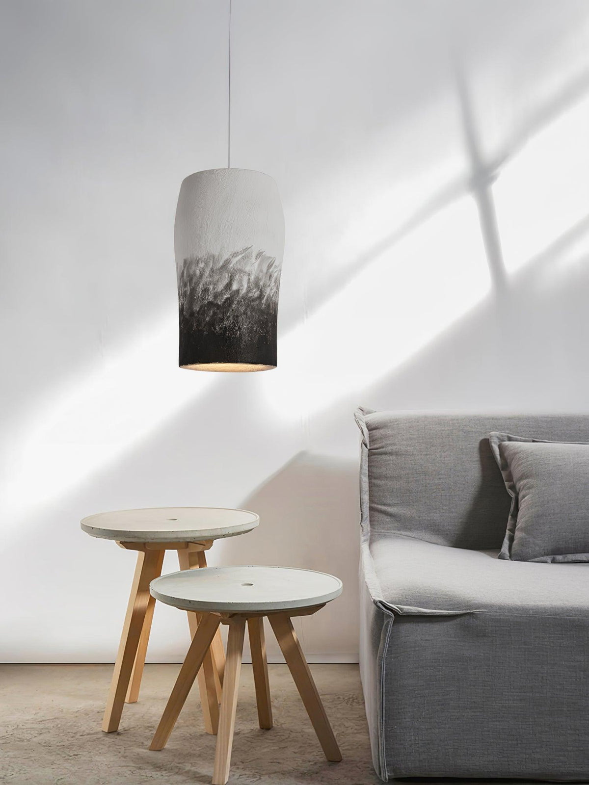 Ceraeion moderne minimalistisk pendellampe med tynd krumning