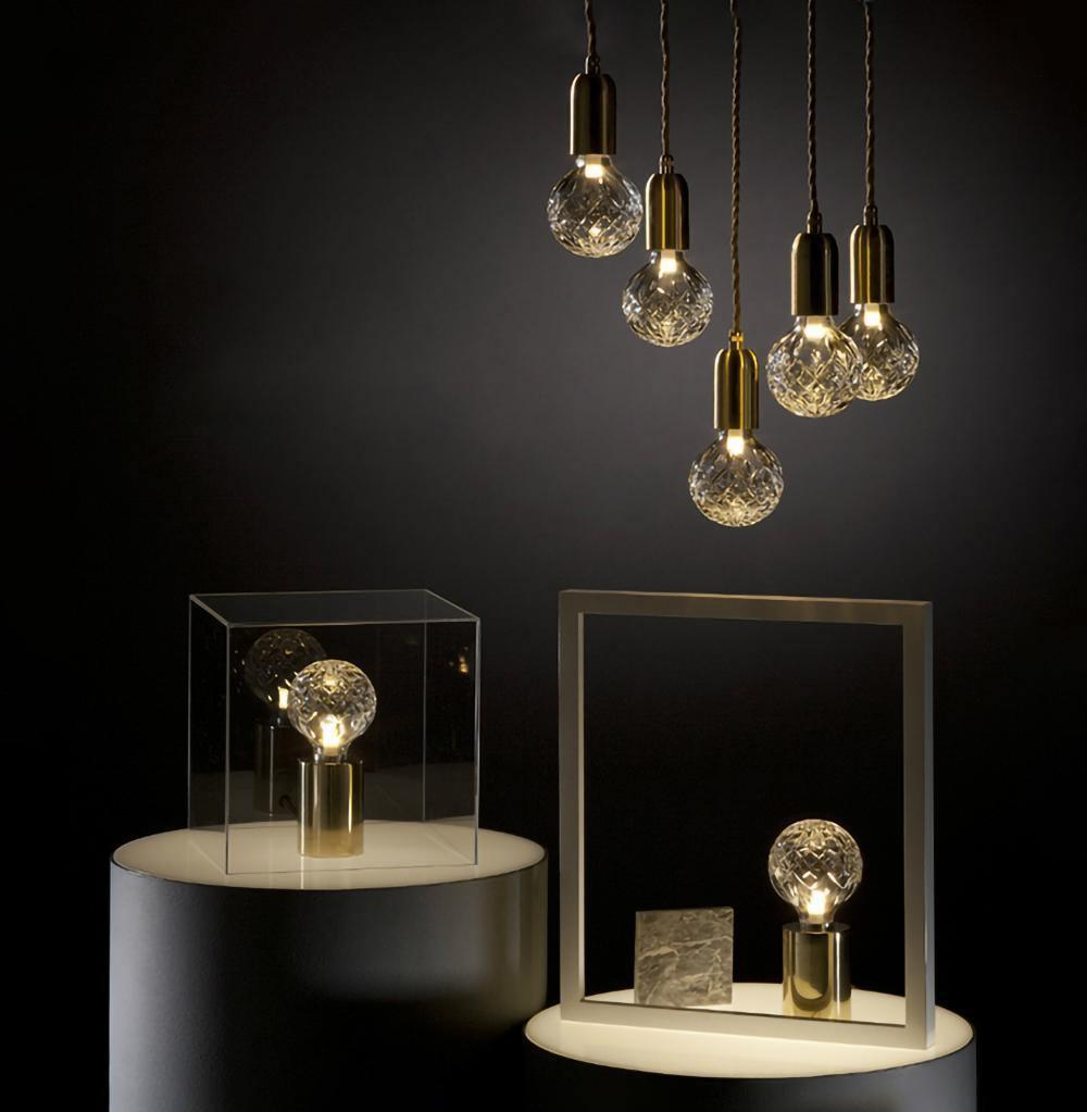 Selanielle pendellampa med kristallglödlampa