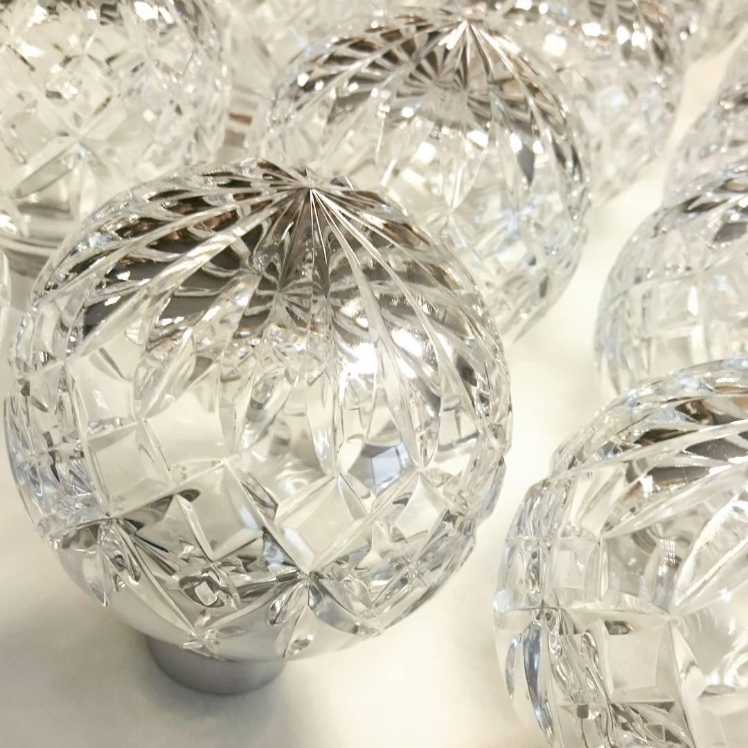 Lyrician industriel bordlampe i messing og glas