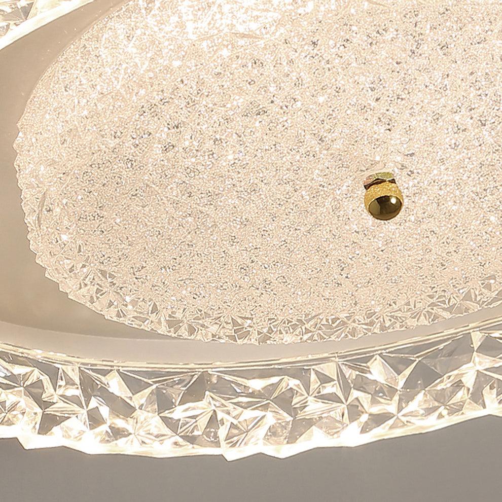 Bia postmoderne luksusloftslampe med indbyggede krystaller