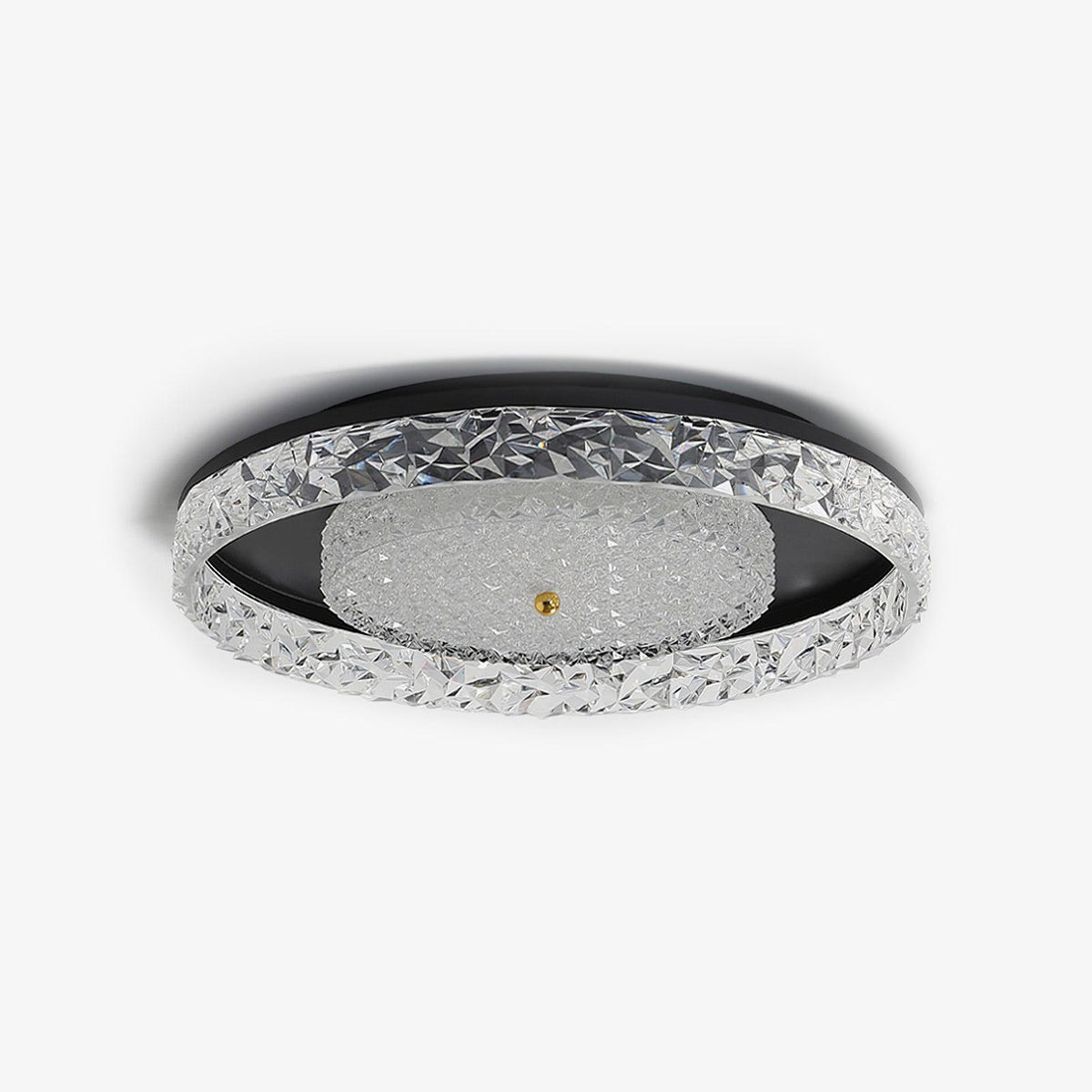 Bia postmoderne luksusloftslampe med indbyggede krystaller