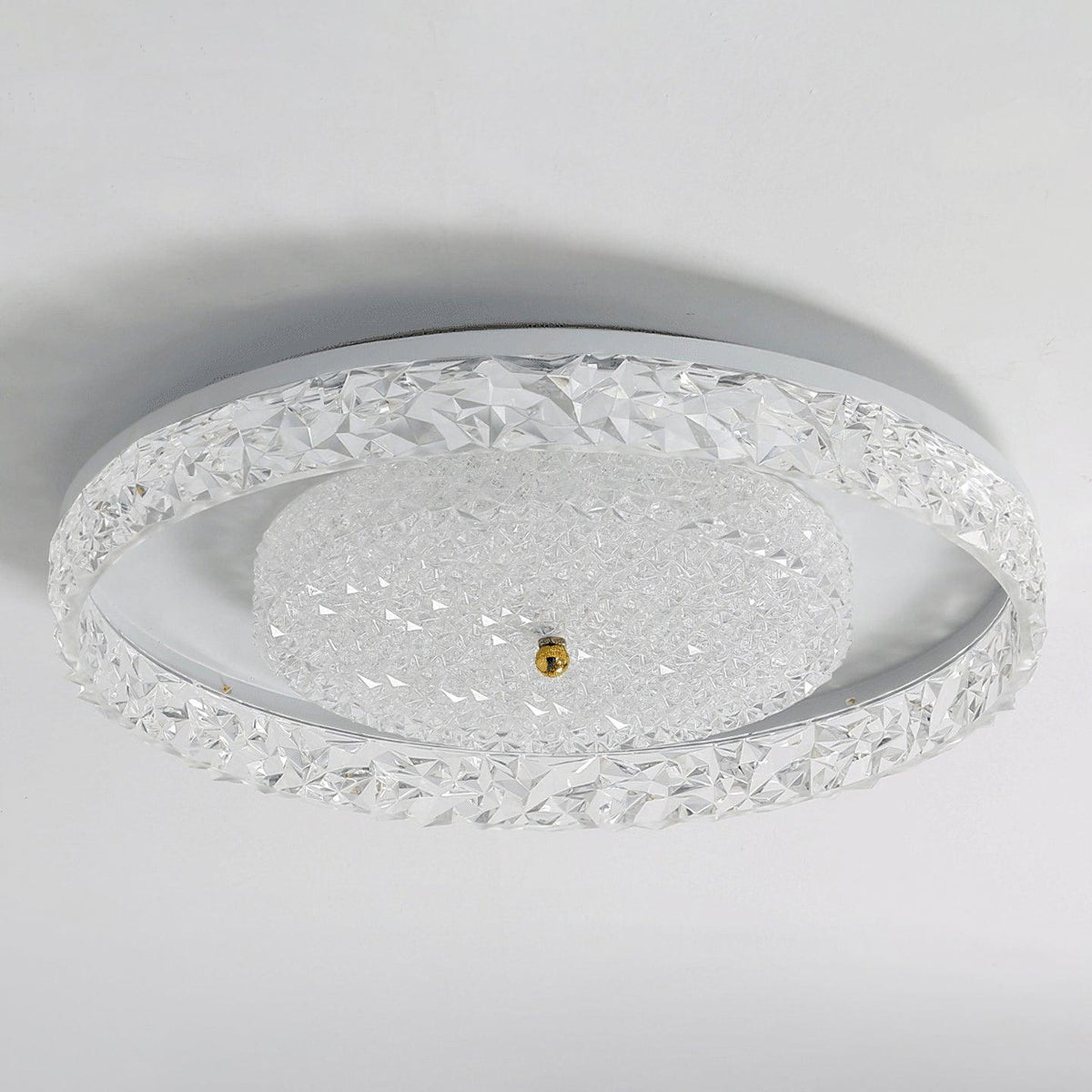 Bia postmoderne luksusloftslampe med indbyggede krystaller