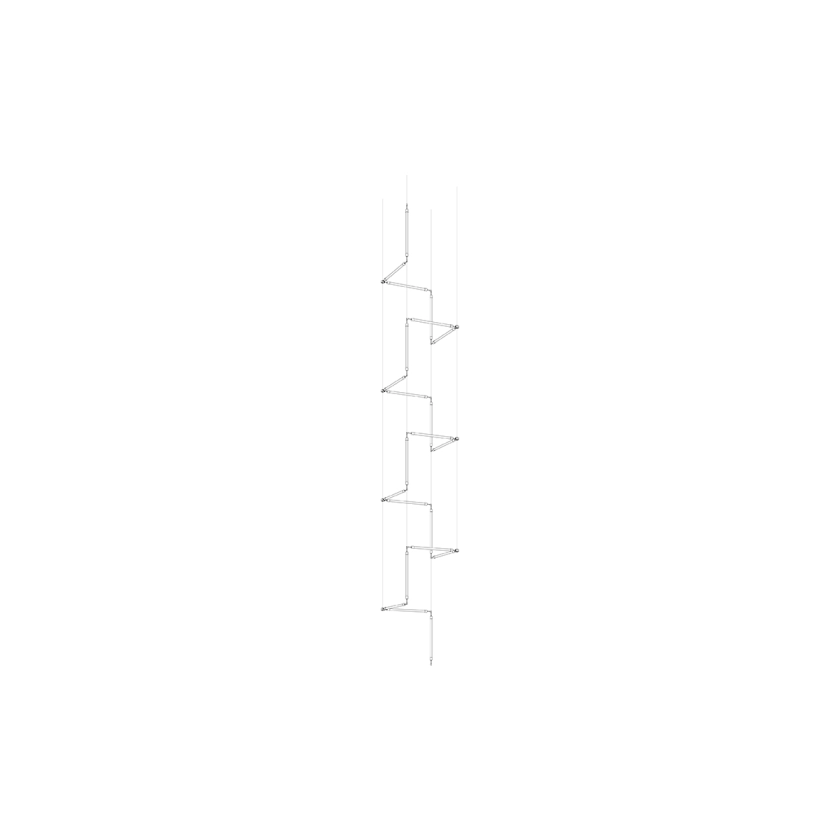 CrystalGrid arkitektonisk matrix, specialtilpasset lysekrone