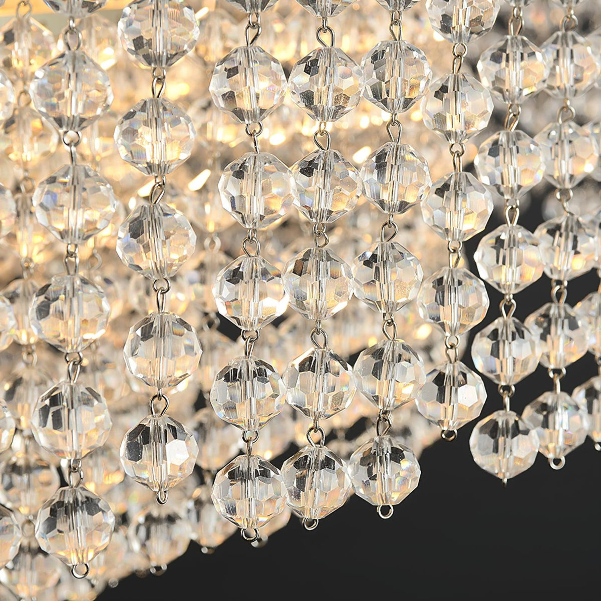 Cyranise vägglampa med kristallvattenfall