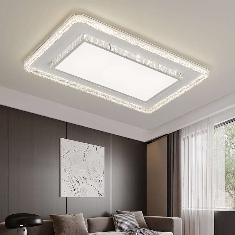 Candeeiro de teto de cristal luxuoso pós-moderno Conoror