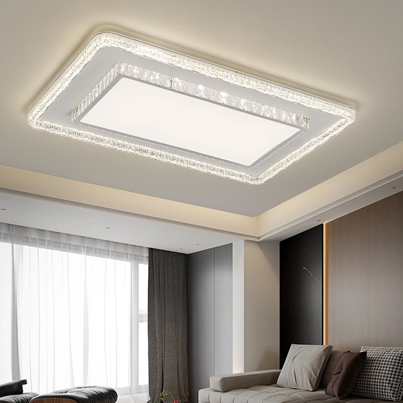 Candeeiro de teto de cristal luxuoso pós-moderno Conoror