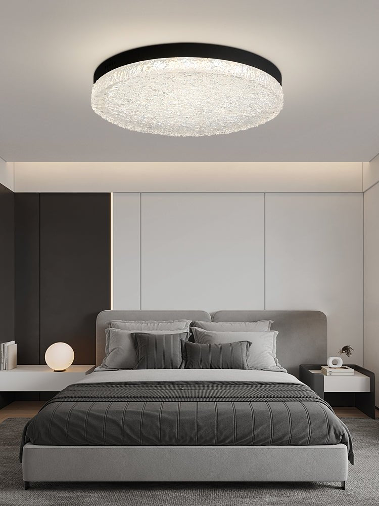 Candeeiro de teto de resina moderno e minimalista Cevineth