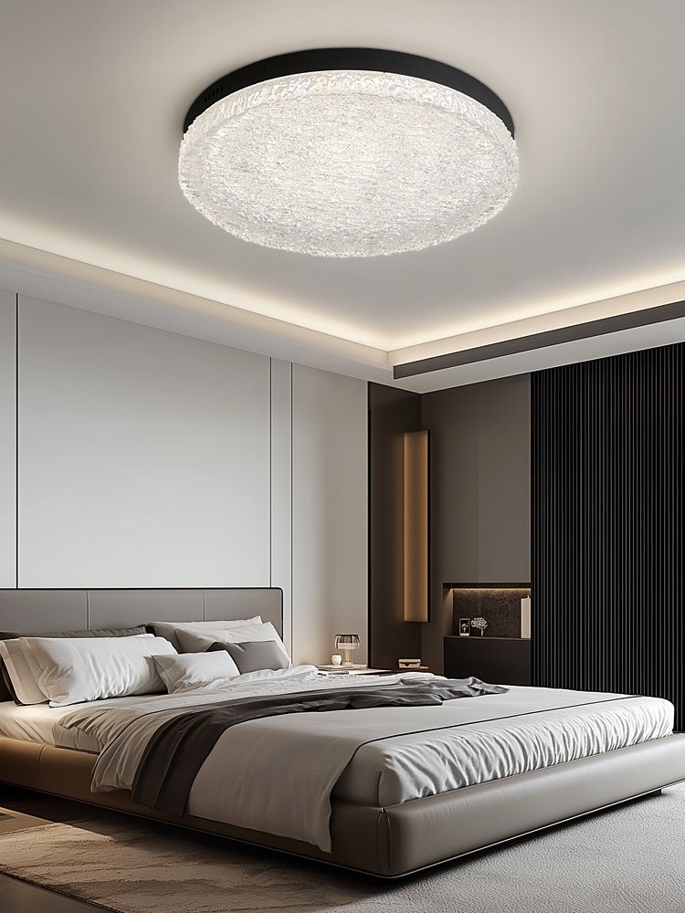Candeeiro de teto de resina moderno e minimalista Cevineth