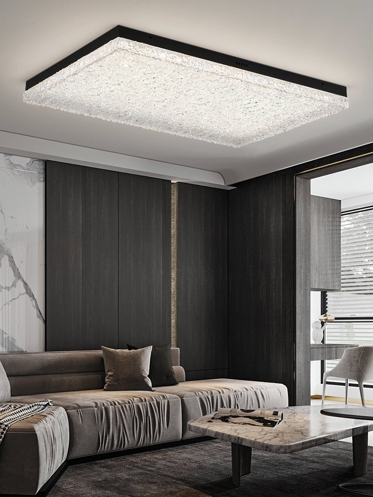 Candeeiro de teto de resina moderno e minimalista Cevineth