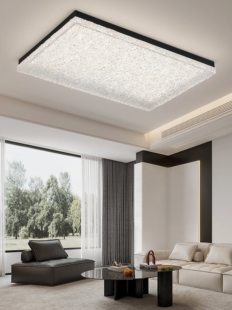Candeeiro de teto de resina moderno e minimalista Cevineth