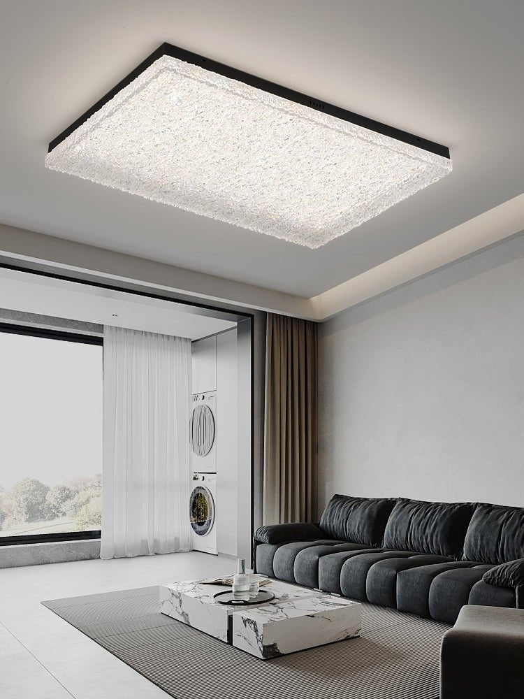 Candeeiro de teto de resina moderno e minimalista Cevineth