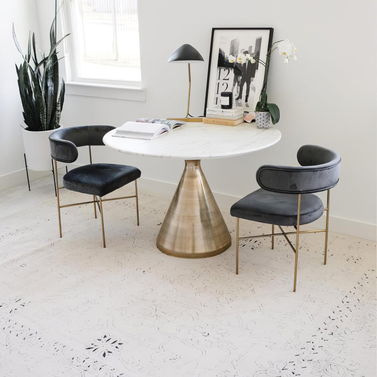 Velaice bordlampe i mid-century-stil