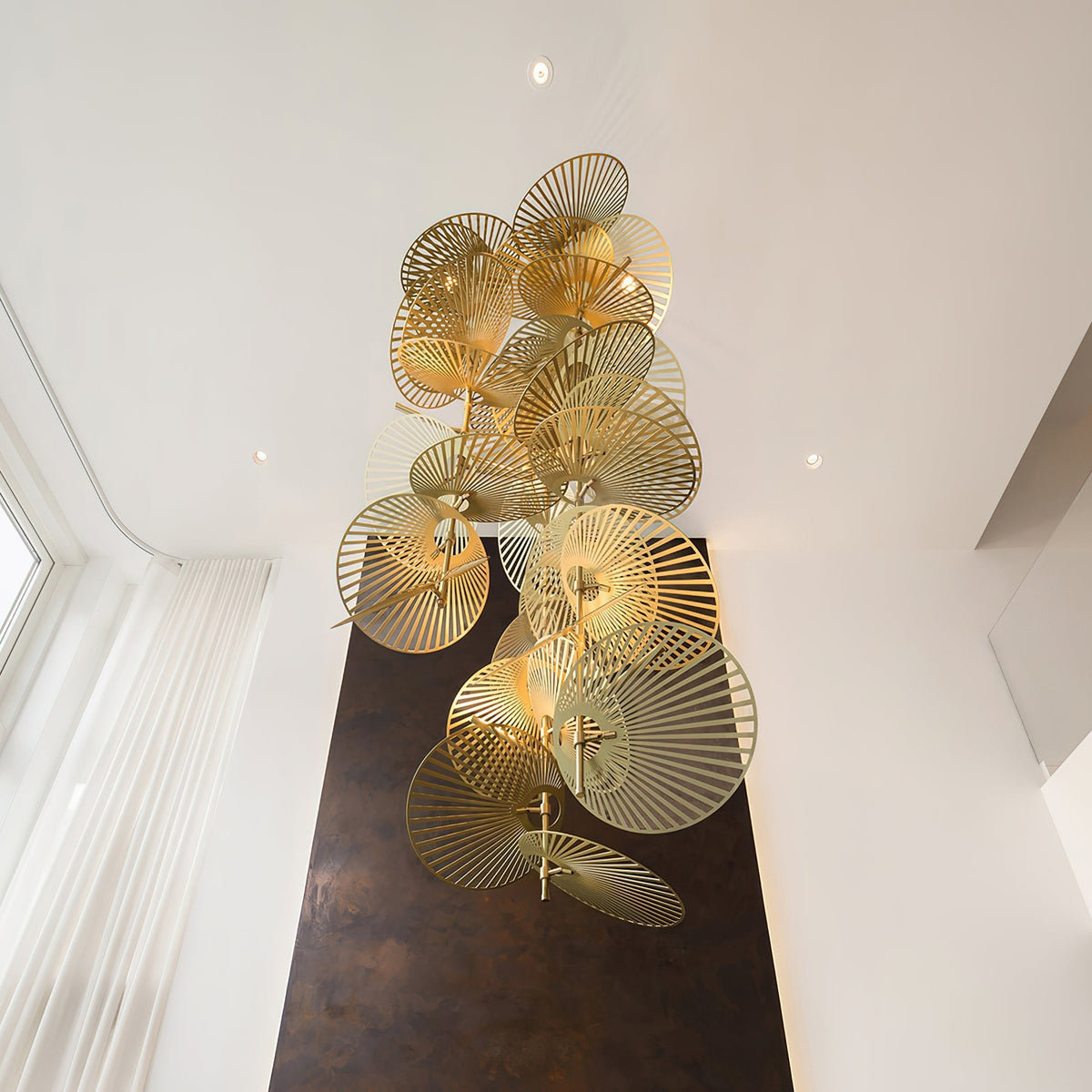 Odoraris lyxig lövlampa