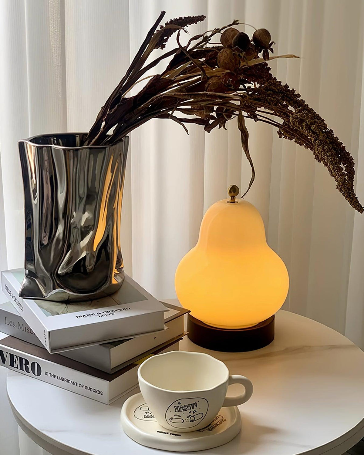 Candeeiro de mesa Rivoria (bateria incorporada)