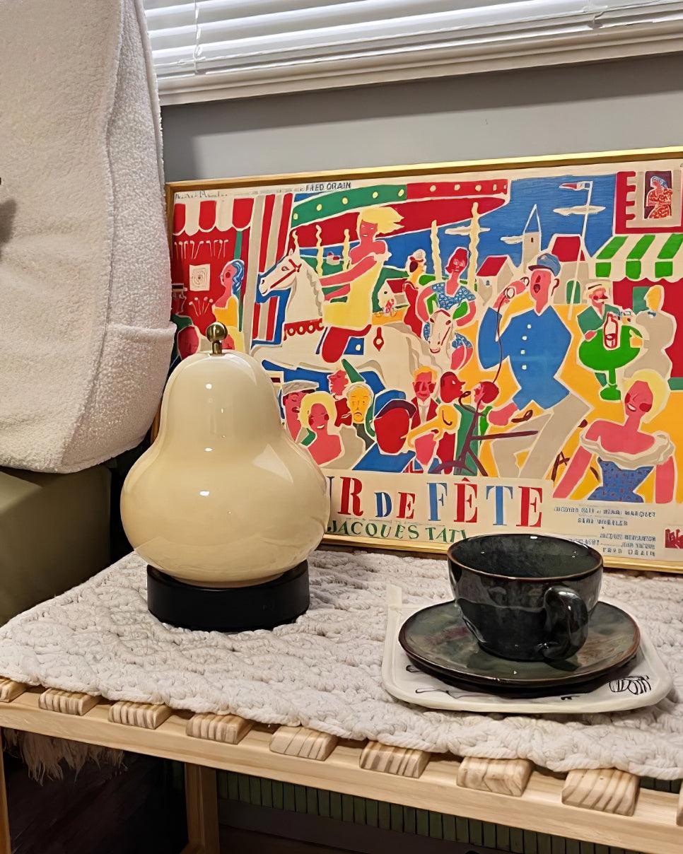 Candeeiro de mesa Rivoria (bateria incorporada)