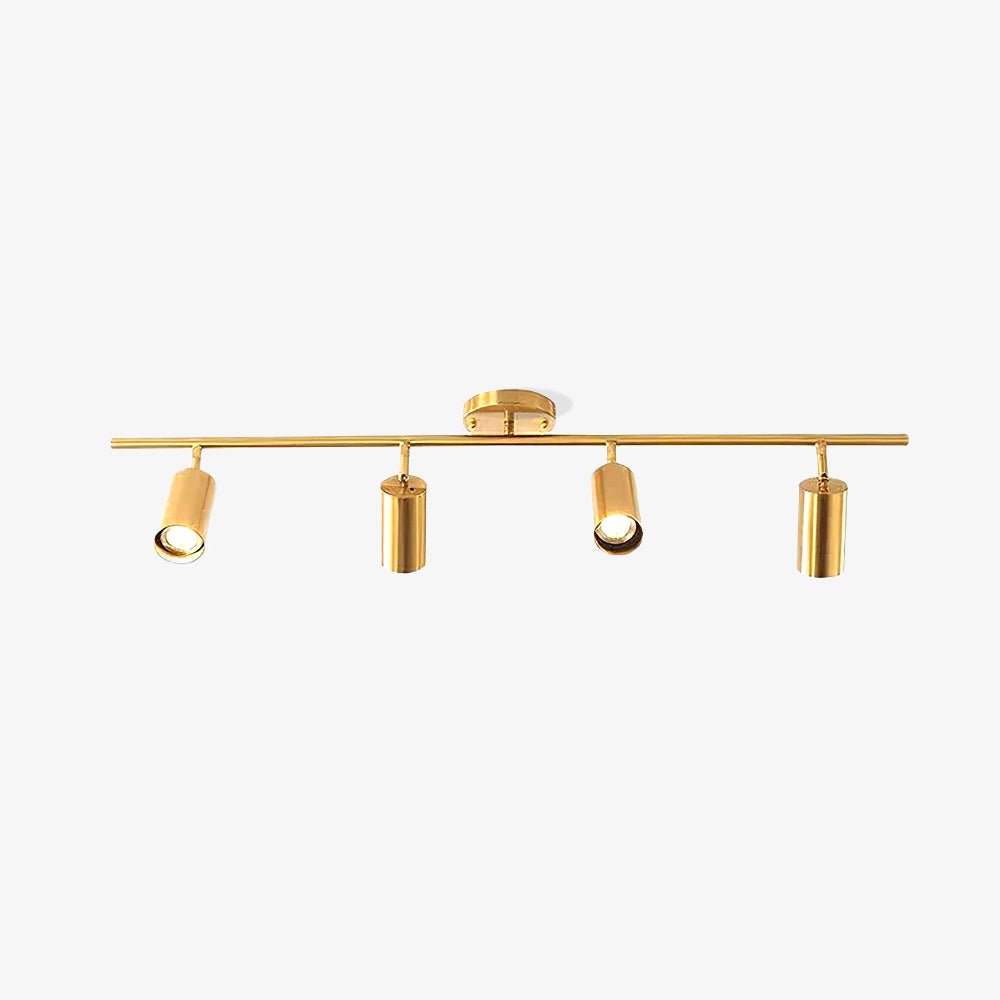 Candeeiro de teto moderno minimalista em latão Ezveno