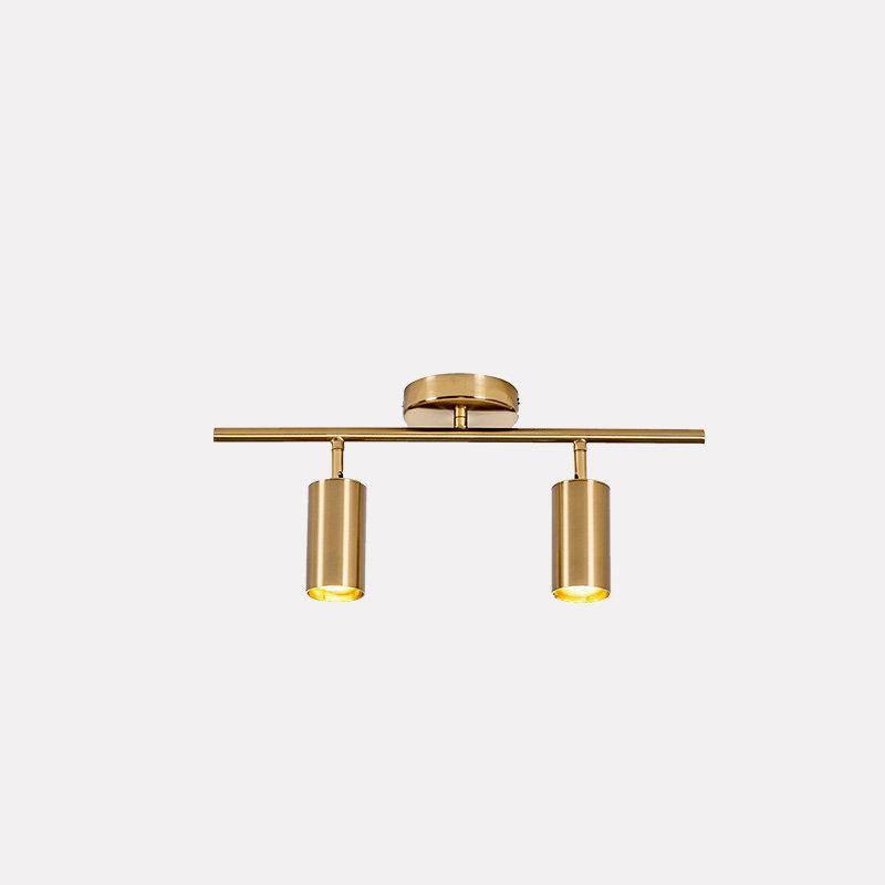 Candeeiro de teto moderno minimalista em latão Ezveno