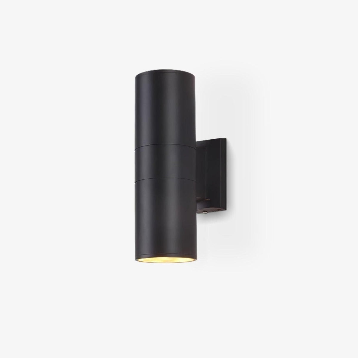 Candeeiro de parede exterior moderno, minimalista e cilíndrico Caliraine
