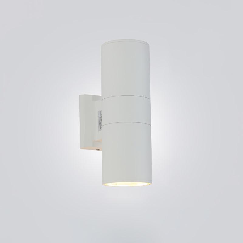 Candeeiro de parede exterior moderno, minimalista e cilíndrico Caliraine