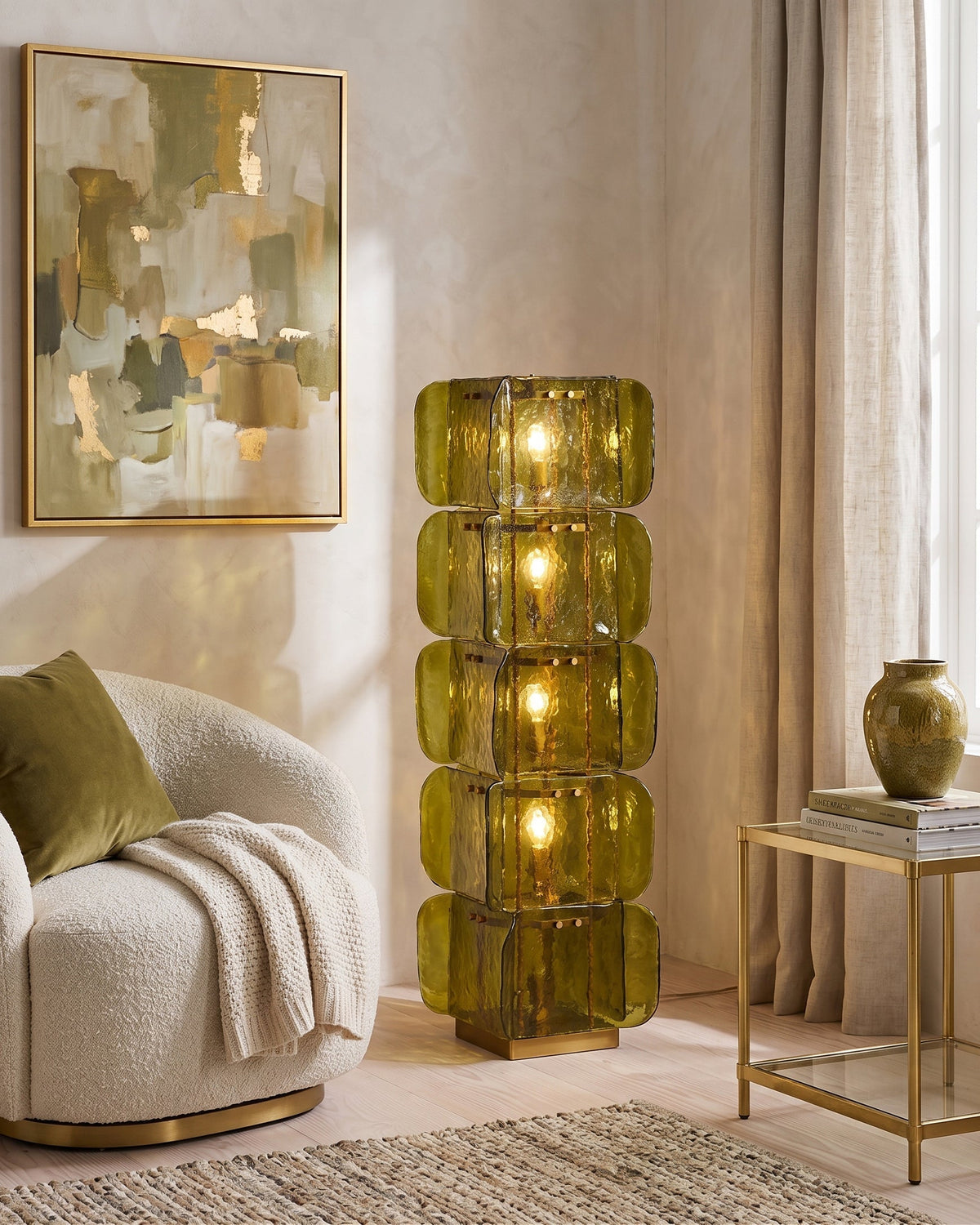 Cubo-gulvlampe