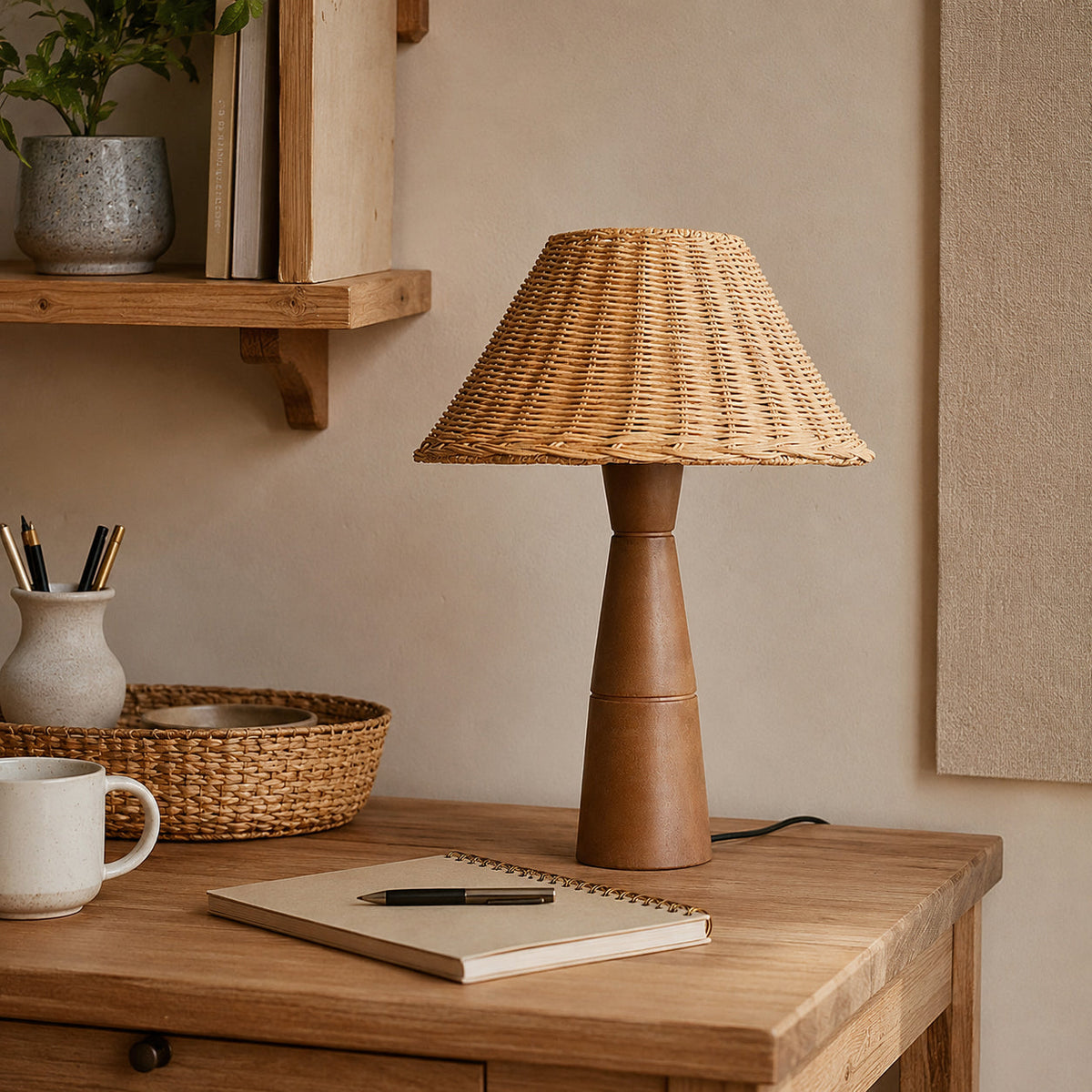 Orelanelle-bordlampe