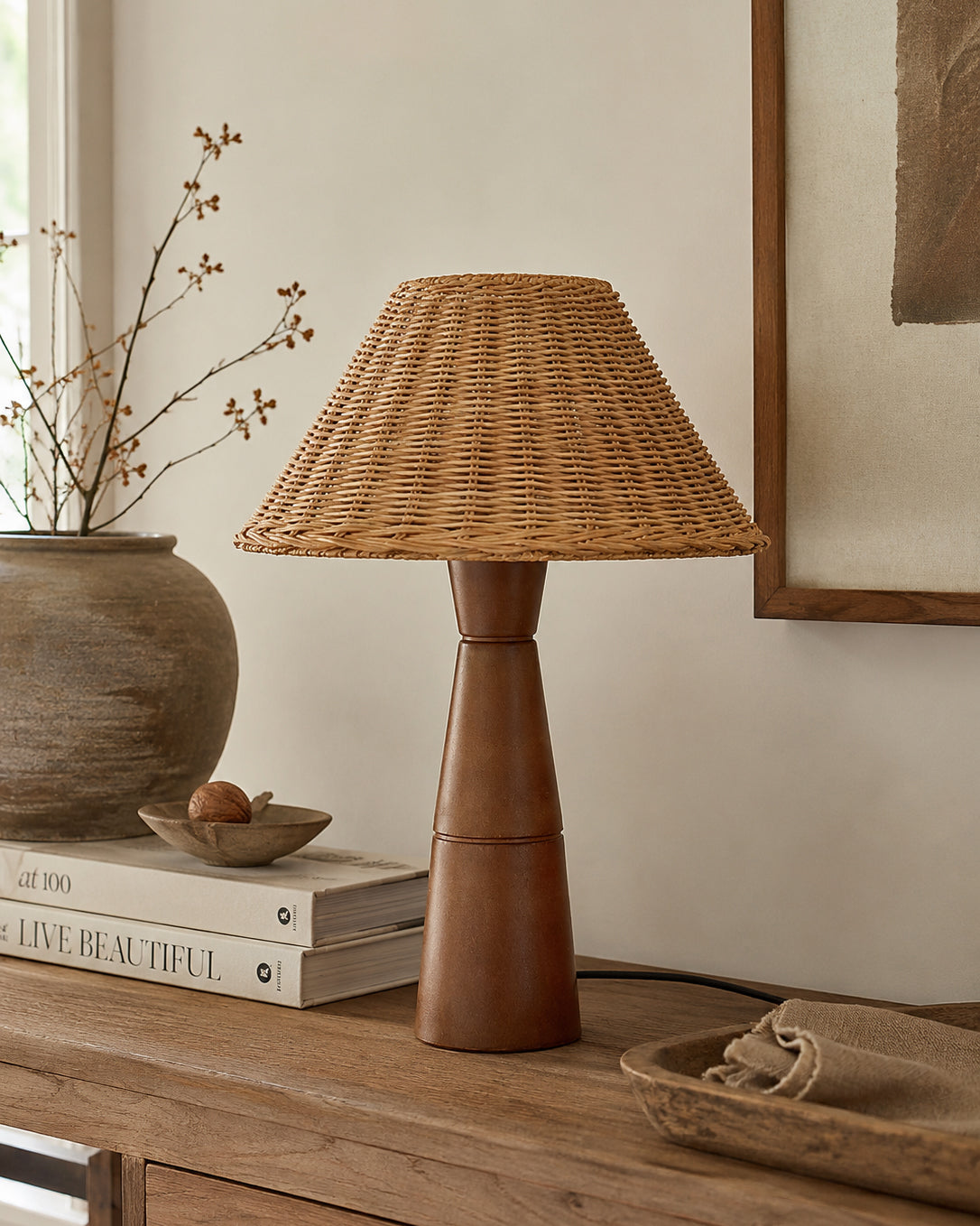 Orelanelle-bordlampe