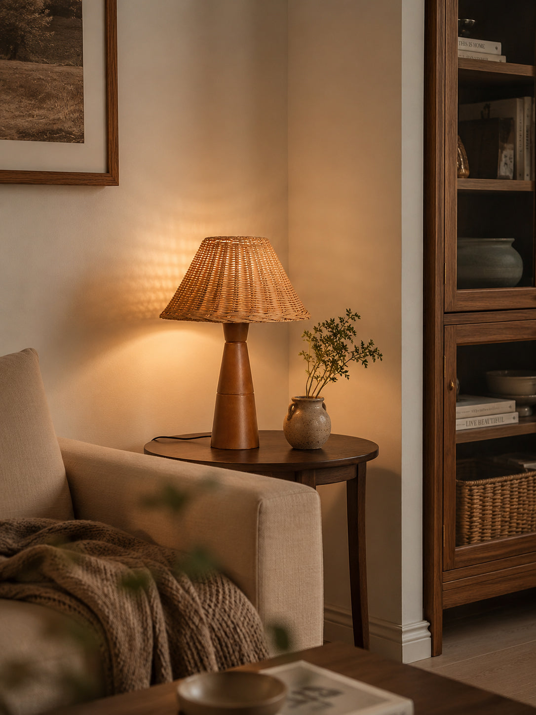 Orelanelle-bordlampe