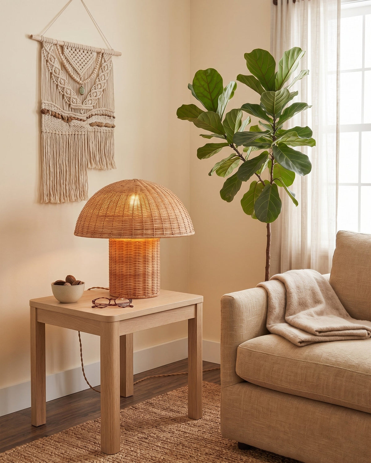 Talin-bordlampe