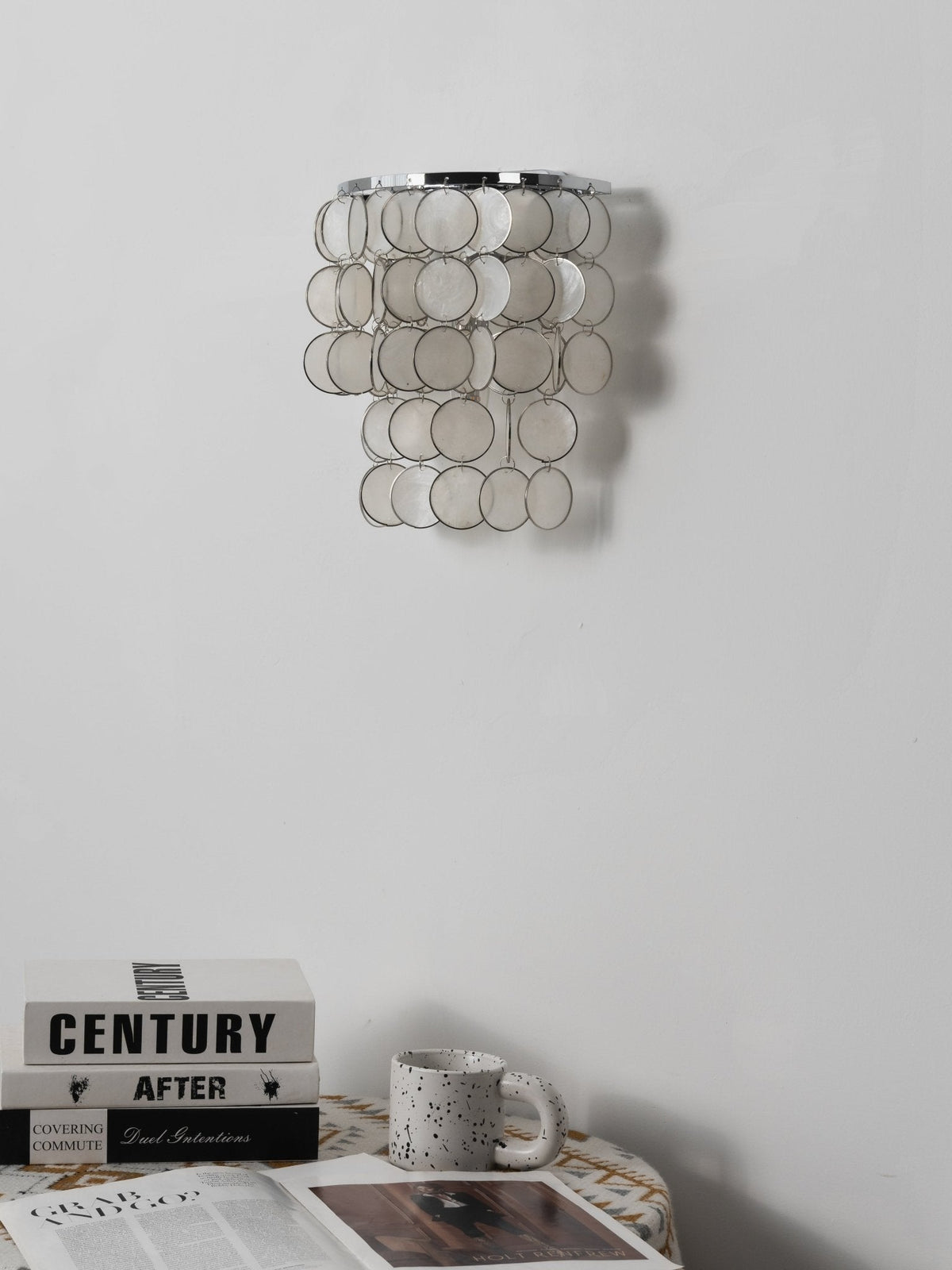 Nacivaine Pearl Shell-vägglampa
