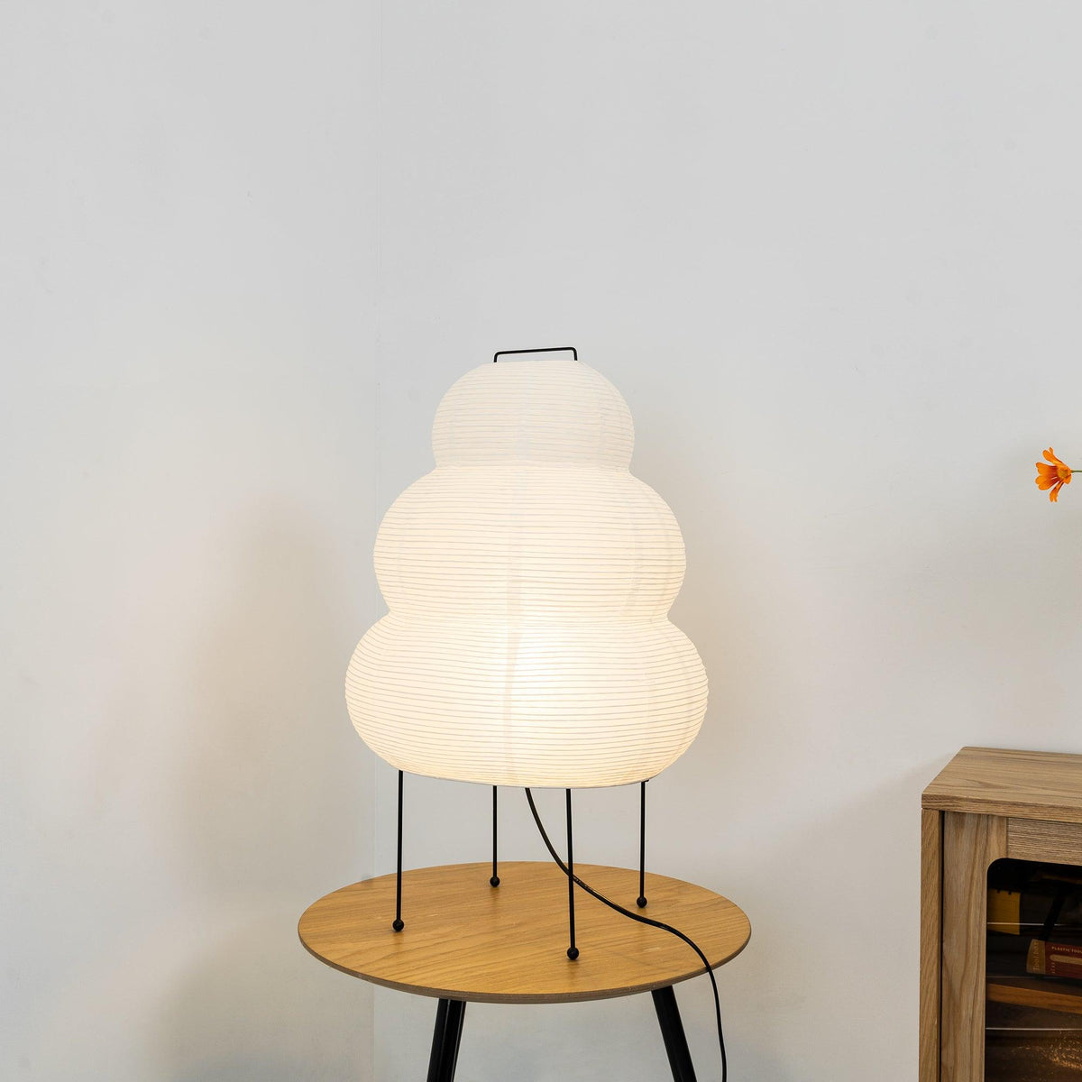 Tranquilux japanskinspirerad bordslampa i papper