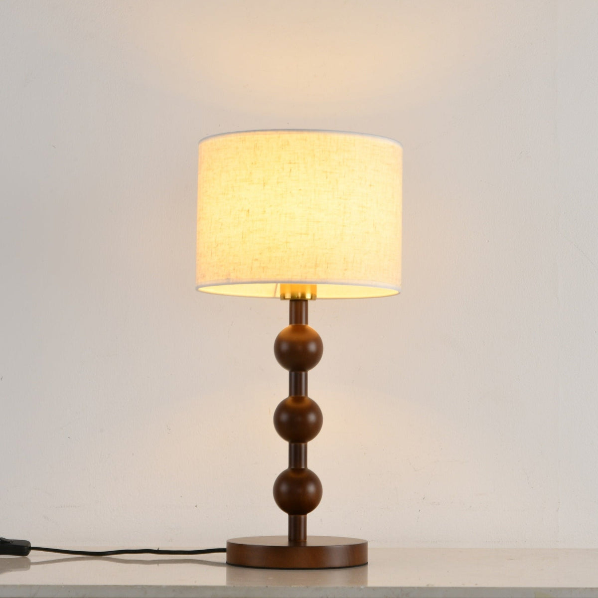 Madelyn minimalistisk bordslampa i tyg