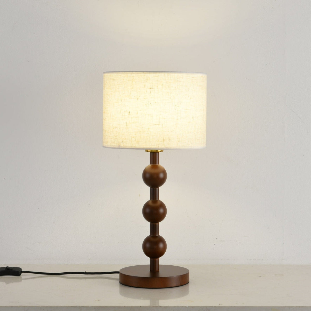 Madelyn minimalistisk bordslampa i tyg