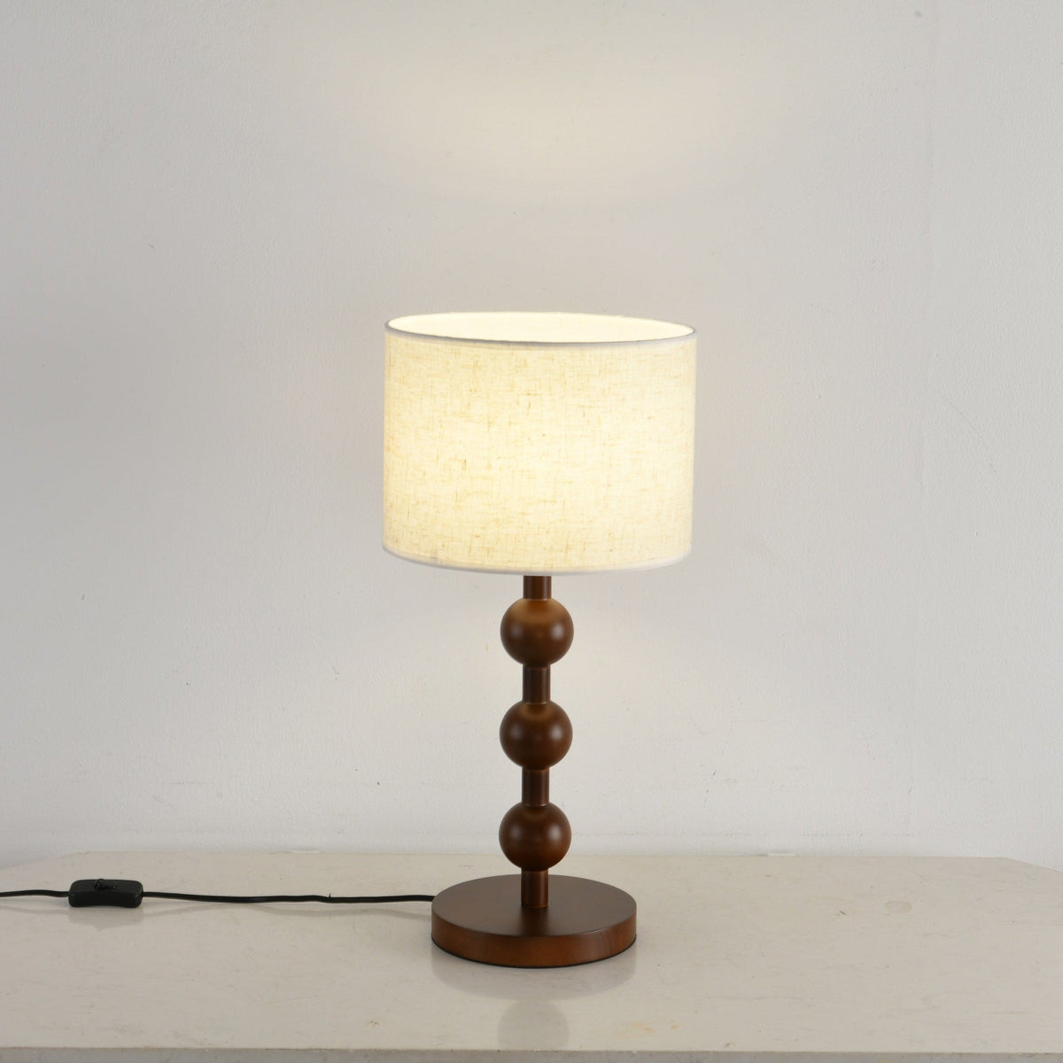 Madelyn minimalistisk bordslampa i tyg