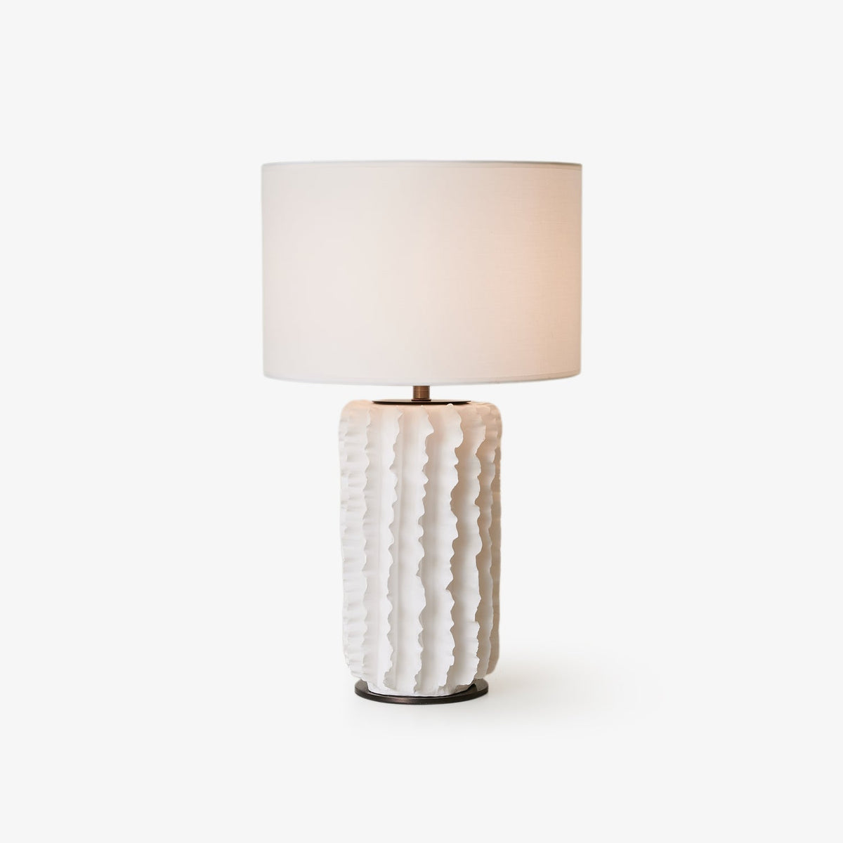 Candeeiro de mesa em cerâmica minimalista Evelyn
