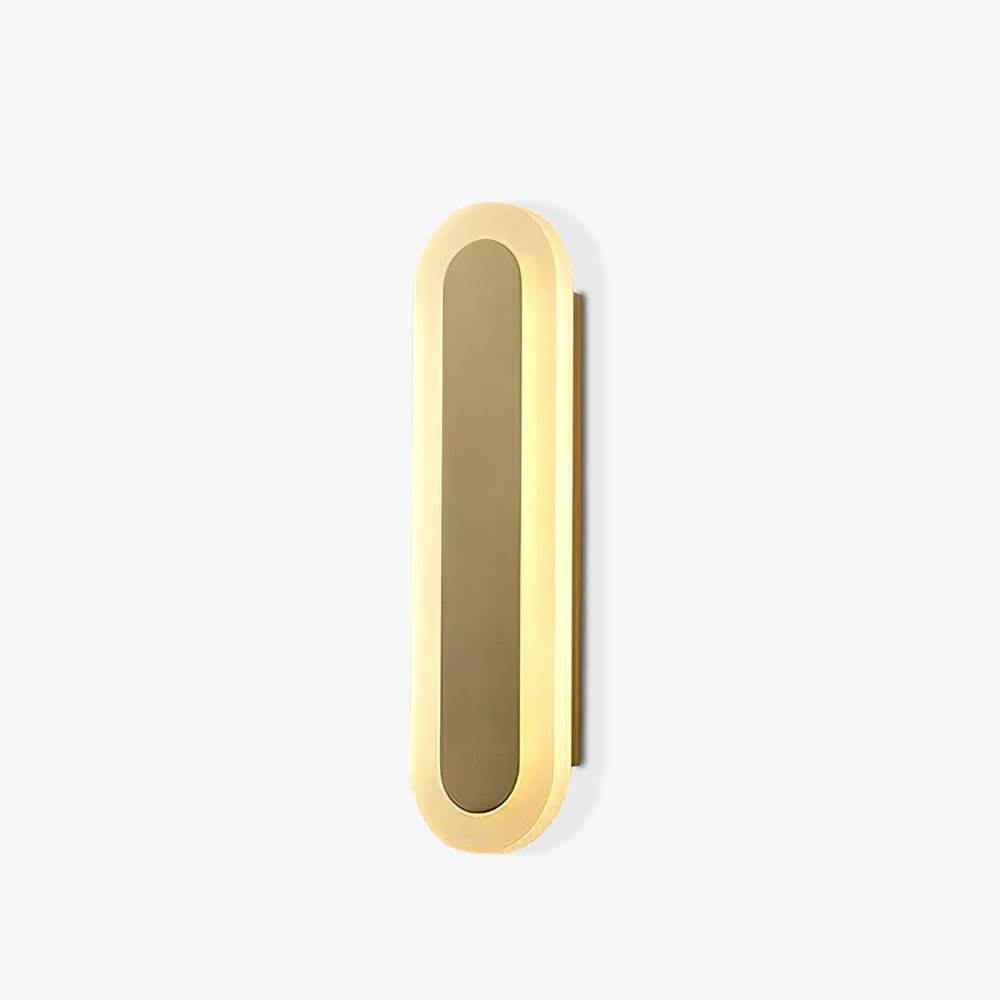 Candeeiro de parede de latão minimalista moderno Solanelle